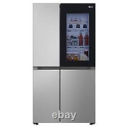 LG InstaView ThinQ GSVV80PYLL WiFi Connected American Fridge Freezer