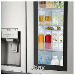 LG Instaview Door-In-Door with DoorCooling+GSX961NSVZ American Fridge Freezer