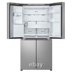 LG NatureFRESH 506 Litre 4 Door American Fridge Freezer Prime Silve GML861PYPE