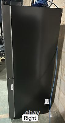 LG NatureFRESH GML844MC7E Slim American-Style Fridge Freezer Matte Black