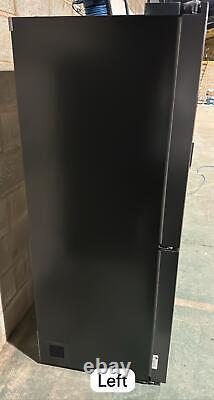 LG NatureFRESH GML844MC7E Slim American-Style Fridge Freezer Matte Black