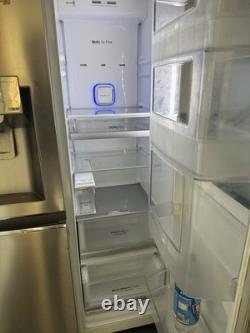 LG instaview Door-in-Door thinq american fridge freezer E rated silver