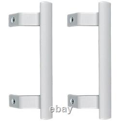 LIEBHERR Fridge Freezer Door Handle Grab Bar Grip White 215mm Handles x 2