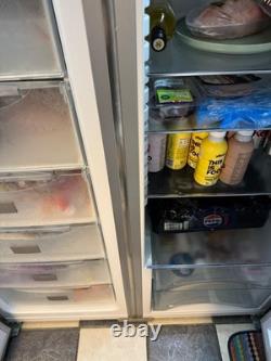 LIEBHERR Stainless Freestanding Fridge Freezer. American fridge freezer