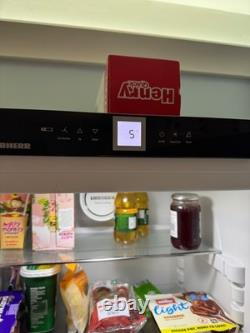 LIEBHERR Stainless Freestanding Fridge Freezer. American fridge freezer