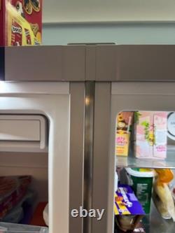LIEBHERR Stainless Freestanding Fridge Freezer. American fridge freezer