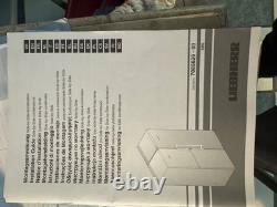 LIEBHERR Stainless Freestanding Fridge Freezer. American fridge freezer