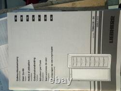 LIEBHERR Stainless Freestanding Fridge Freezer. American fridge freezer