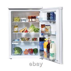 Larder Fridge, Under Counter, 136 Litre, Reversible Door, White, Igenix IG255W