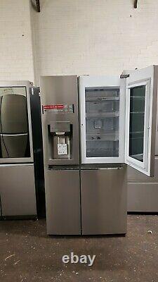 Lg Gsx961nsaz Instaview Door-in-door Stainless Steel American Fridge Freezer