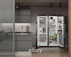 Liebherr Fridge Freezer XRFbs5295 Side By Side Black Steel BioFresh And NoFrost