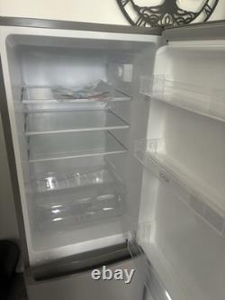 Logik L50BES23 Silver Freestanding Bottom-Freezer Fridge Freezer 2 Door