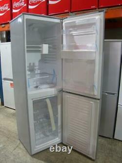 Logik LFFD55S18 Silver Fridge Freezer + Water Dispenser PFF G Creased Door PFF