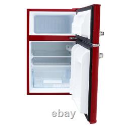Magic Chef 2 Door Mini Fridge Indoor Kitchen Compact Refrigerator Can Dispenser