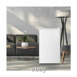 Midea Compact Upright Freezer Single Reversible Door 3.0 Cubic Feet White New