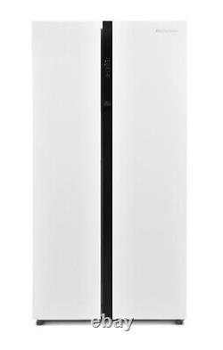 Montpellier M510W American Style White Fridge Freezer Ex-Display Collection