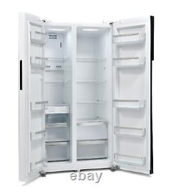 Montpellier M510W American Style White Fridge Freezer Ex-Display Collection