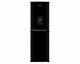 Montpellier Ms175dbk 50/50 55cm Static Fridge Freezer Black With Water Dispenser