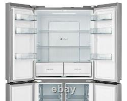 Montpellier MXD83X 84cm Inox 4 Door Fridge Freezer