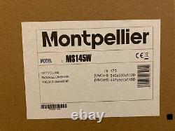 Montpellier Ms145w Slim Fridge Freezer New