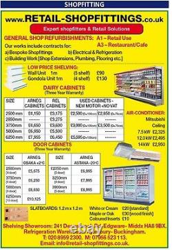 NEW 7.5 HP SCROLL COND UNIT (Low Temp) 9 Door Remote Freezer 415V