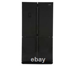 NEW SMEG AMERICAN STYLE SIDE BY SIDE FRIDGE FREEZER FQ60NPE 4 DOOR 610L VIP 90cm