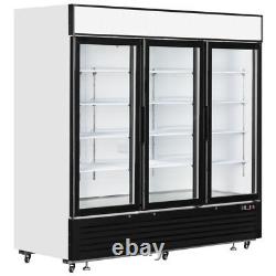 New 3 Door Wallsite Glass Door Display Freezer For Farm Shop Convenience Store