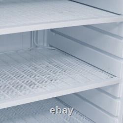 New Blizzard Single Solid Door Household Food Freezer Frozen Storage White Lw60