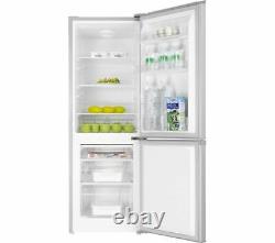 New Essentials C50bs20 50cm 60/40 165l Fridge Freezer Reversible Door Silver