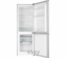 New Essentials C50bs20 50cm 60/40 165l Fridge Freezer Reversible Door Silver