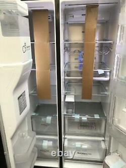 New LG Instaview Door-In-Door American Style Fridge Freezer Matte Black RRP£1899
