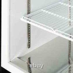 New Upright Triple Glass Door Display Silver Food Freezer Ice Cream Rrp £5997