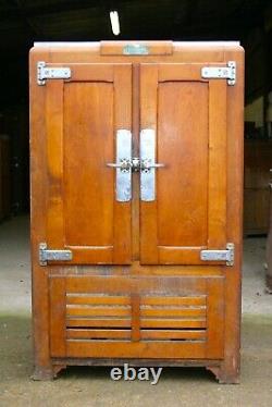 Original 1930's Frigidaire wooden fridge