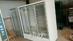 PURECOLD Triple Door Display Commercial Freezer (3 Door Standing freezer)