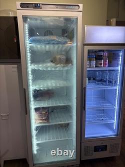 Polar Commercial Single Glass Door Display Freezer 365 Ltr 1855Hx600Wx620Dmm