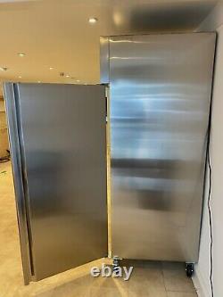 Polar U663 Heavy Duty Single Door Commercial Freezer Stainless Steel 650 Litre