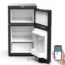 RV Compressor Fridge Freezer 80L Dual Door Refrigerator 12V Campervan Motorhome