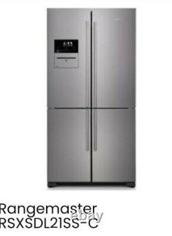 Rangemaster 4 Door American Style Fridge Freezer Stainless Steel -model No