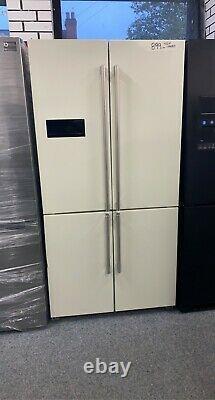 Rangemaster American Style 4 Door Fridge Freezer Ivory Cream Rsxs18iv/c