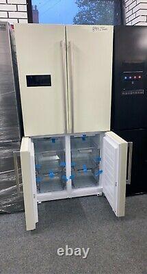 Rangemaster American Style 4 Door Fridge Freezer Ivory Cream Rsxs18iv/c