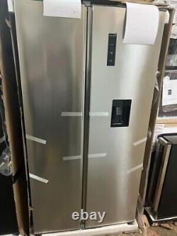 Rangemaster RSXS212DIN stainless American Fridge Freezer NEW doors NOT perfect