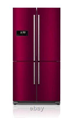Rangemaster fridge freezer 4 Door Model Cranberry Red