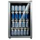 Refrigerator Mini Beer Beverage Wine Soda Fridge Glass Door 115 Can Drink Cooler