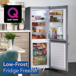 Russell Hobbs Fridge Freezer 174L Silver Low Frost Freestanding RH145FF501E1S Russell Hobbs Fridge Freezer 174L Silver Low Frost Freestanding RH145FF501E1S