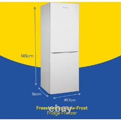 Russell Hobbs Fridge Freezer 174L White Low Frost Freestanding RH145FF501E1W