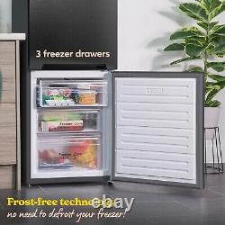 Russell Hobbs Fridge Freezer 279L 70/30 Frost Free Dark Steel RH180FFFF551E1DS