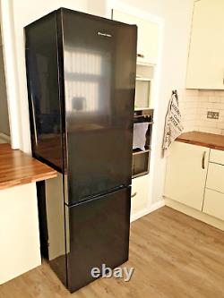 Russell Hobbs Fridge Freezer 288 Litre 70/30 Frost Free Black RH54FF180B 180cm