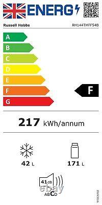 Russell Hobbs Fridge Freezer Freestanding RH144TMFF54B 212L 54cm Wide 145cm High
