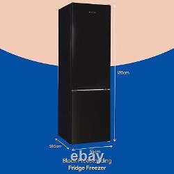 Russell Hobbs Fridge Freezer in Black 288L 70/30 Freestanding RH180FF541E1B