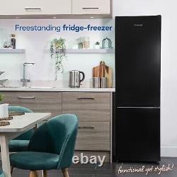 Russell Hobbs Fridge Freezer in Black 288L 70/30 Freestanding RH180FF541E1B